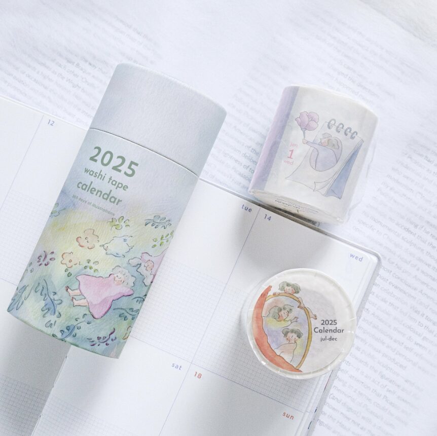 DODOLULU 2025 - 365 Washi Tape Set