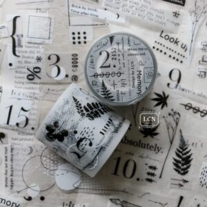 LCN – Lin Chia Ning – This and That BLACK – PET Tape