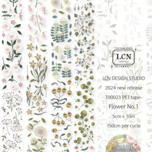 LCN - Lin Chia Ning - Flower No. 1 - Matte PET Tape