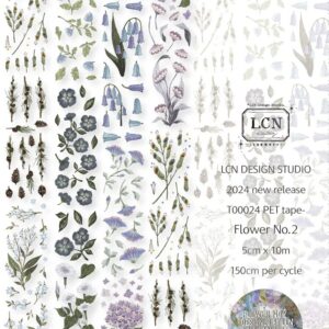 LCN - Lin Chia Ning - Flower No. 2 - Matte PET Tape