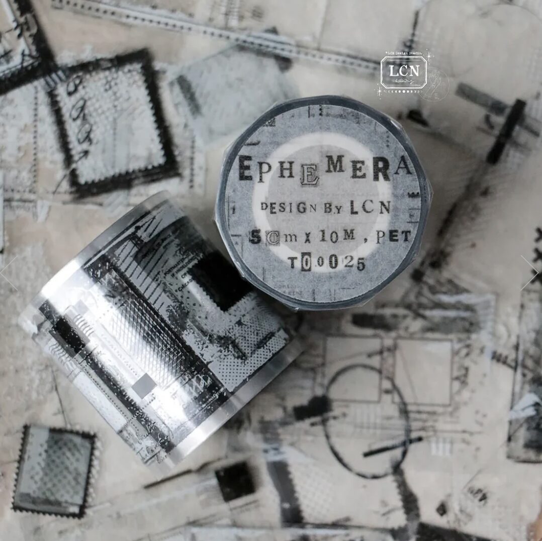 LCN - Lin Chia Ning - Ephemera - Glossy PET Tape