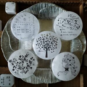 HANEN Studio – 5th Anniversary Limited Edition – Whispering – Stone Stamp Set