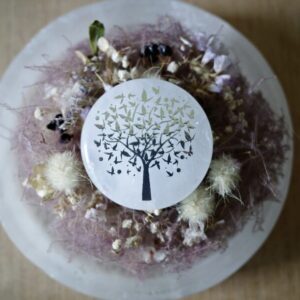 HANEN Studio – 5th Anniversary Limited Edition – Whispering – Butterfly Tree – Stone Stamp