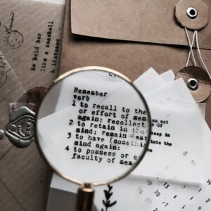 Raw Market Shop - No. 73 Remember - Word Series - Stamp