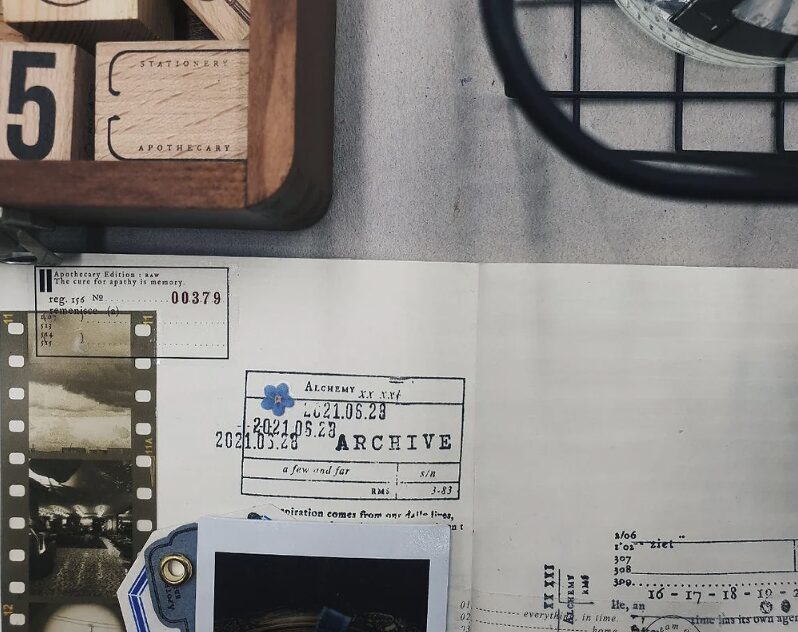 Raw Market Shop - No. 186 Archive - Analogue Series - Stamp