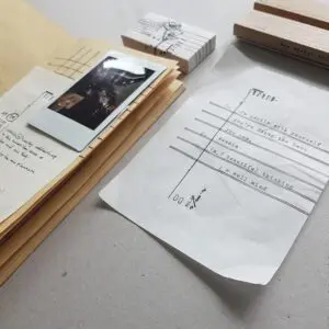 Raw Market Shop - No. 320 - Line Series - Stamp Set (2 Pieces)