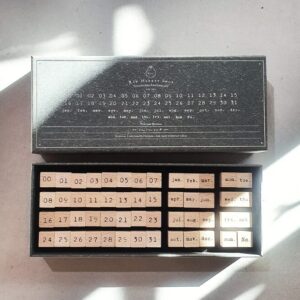 Raw Market Shop – No. 364 – Planner Bundle (No, Weeks, Month) – Stamp Set