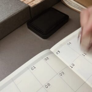 Raw Market Shop - No. 364 - Planner Bundle (No, Weeks, Month) - Stamp Set