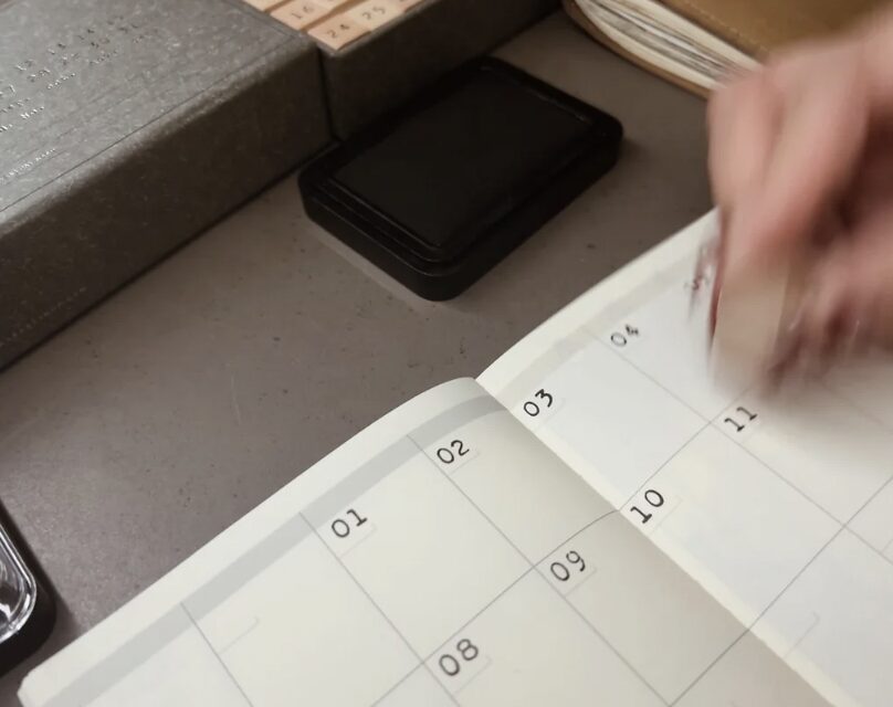 Raw Market Shop - No. 364 - Planner Bundle (No, Weeks, Month) - Stamp Set