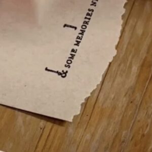 Raw Market Shop - No. 407 Some Memories Never Leave - Remedy Bar Edition - Stamp