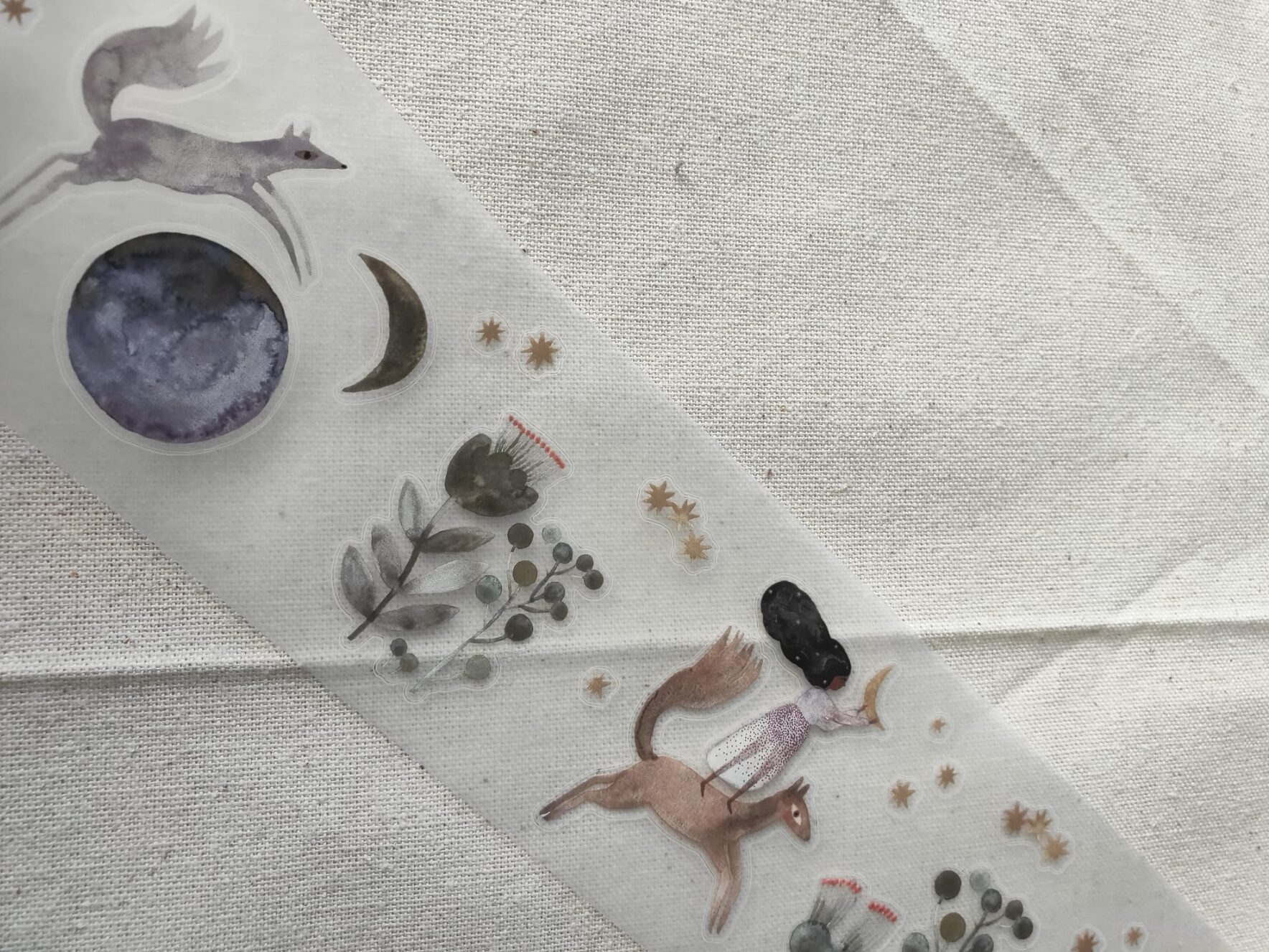 Cafe Analog x Tijana Lukovic - Forest Wisdom NIGHT - PET Tape