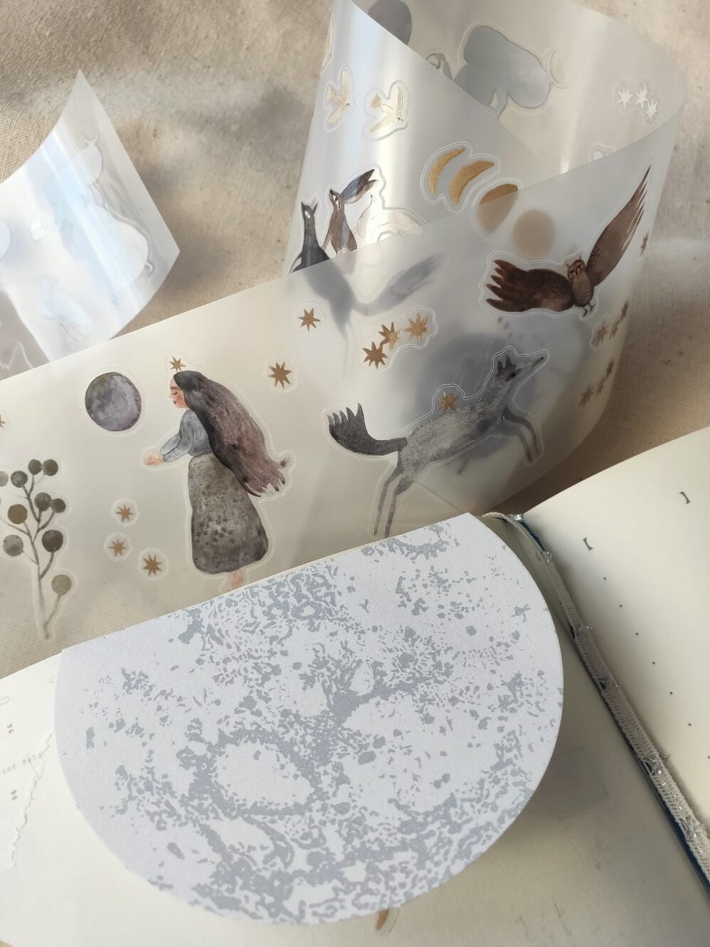 Cafe Analog x Tijana Lukovic - Forest Wisdom NIGHT - PET Tape