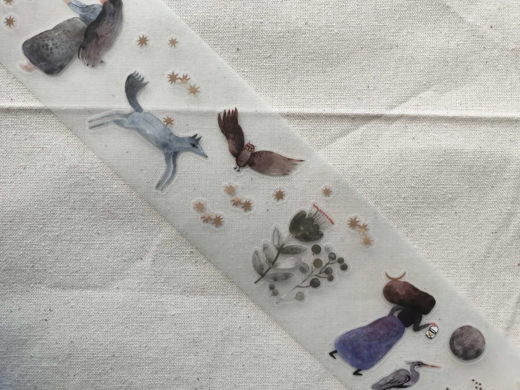 Cafe Analog x Tijana Lukovic - Forest Wisdom NIGHT - PET Tape