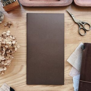 Sarica Studio – Chestnut Brown Notebook – Regular/Standard Size