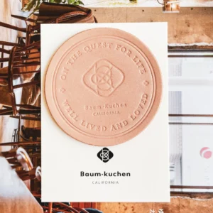 Baum-Kuchen – BK On the Quest for Life Well Lived and Loved – Leather Patch