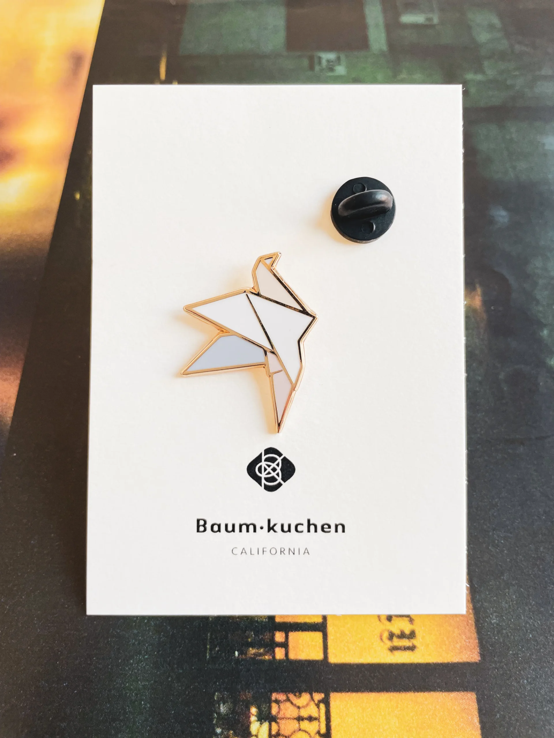 Baum-Kuchen - BK Crane BLUSH - Pin