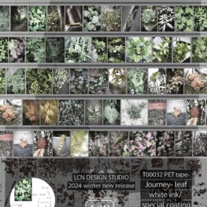 LCN - Lin Chia Ning - Winter Collection - Journey Leaf - PET Tape