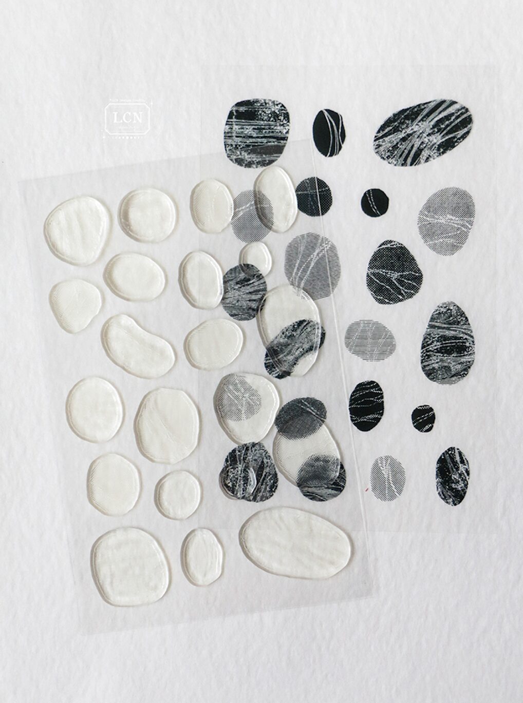 LCN - Lin Chia Ning - Winter Collection - Cobblestones - Clear Stamp