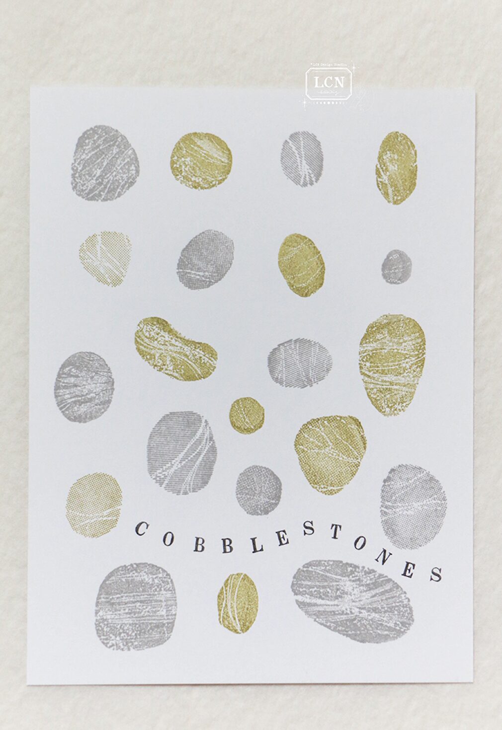 LCN - Lin Chia Ning - Winter Collection - Cobblestones - Clear Stamp