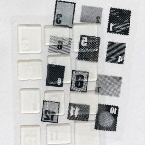 LCN - Lin Chia Ning - Winter Collection - Postage Stamps - Clear Stamp