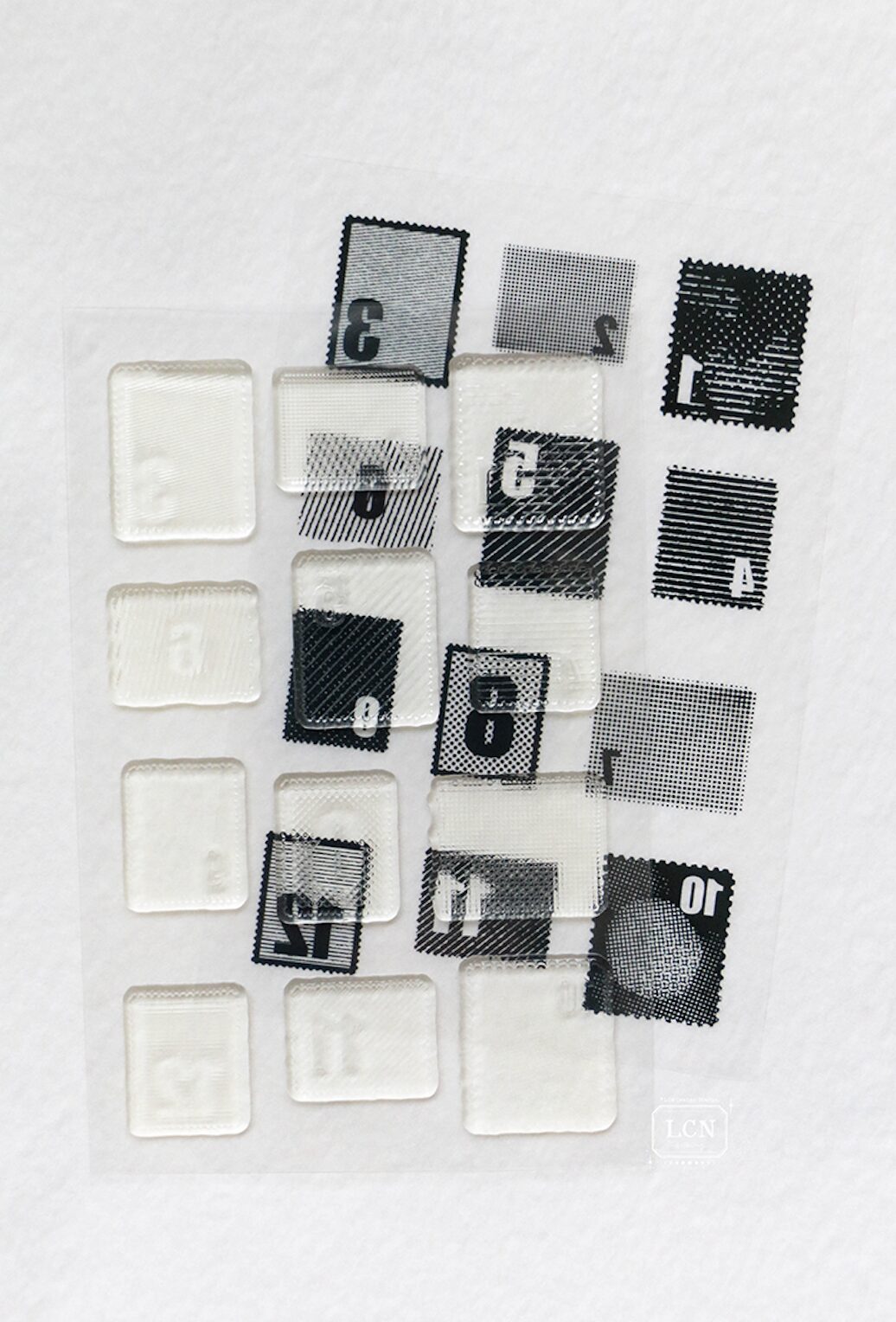 LCN - Lin Chia Ning - Winter Collection - Postage Stamps - Clear Stamp