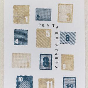 LCN – Lin Chia Ning – Winter Collection – Postage Stamps – Clear Stamp