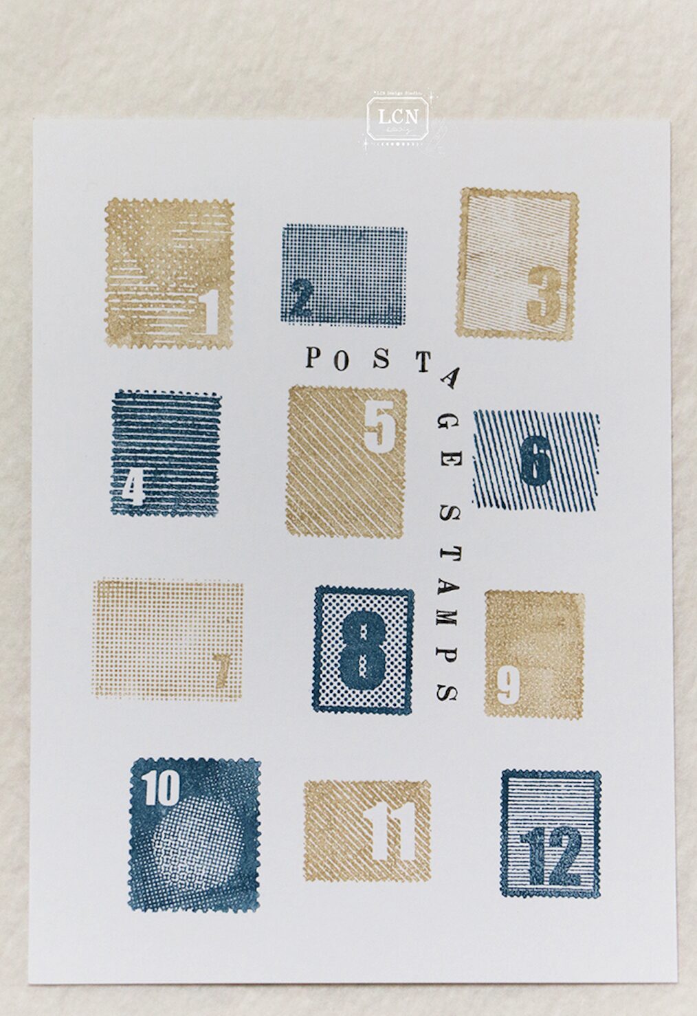 LCN - Lin Chia Ning - Winter Collection - Postage Stamps - Clear Stamp