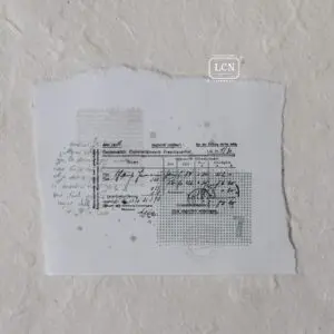 LCN - Lin Chia Ning - Winter Collection - Mini Receipt L - Stamp Set