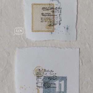 LCN - Lin Chia Ning - Winter Collection - Mini Receipt S - Stamp Set