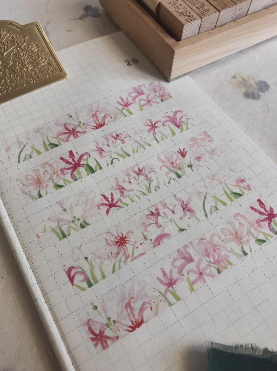 Baum-Kuchen - No.028 - Nerine Lilies - BK Original Tape