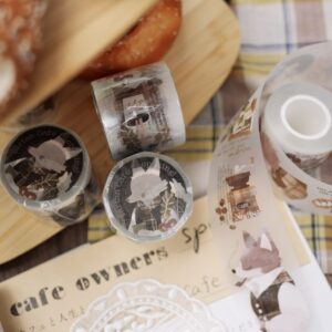 wwiinngg – Tartan Cafe – Matte PET Tape