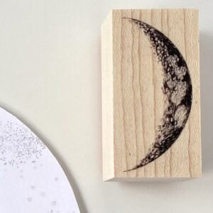 Mori Ringo - Crescent Moon - Stamp