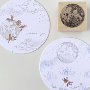 Mori Ringo – Full Moon – Stamp