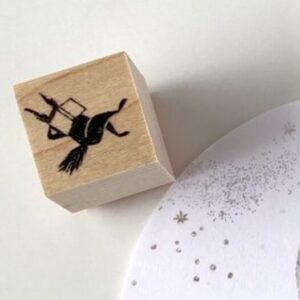Mori Ringo – Sleeping Squirrel – Stamp