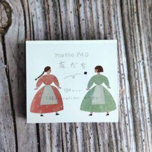 Cozyca x Necktie – Tomodachi Friends – Memo Pad