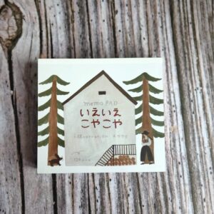 Cozyca x Necktie – Wooden Cabin – Memo Pad