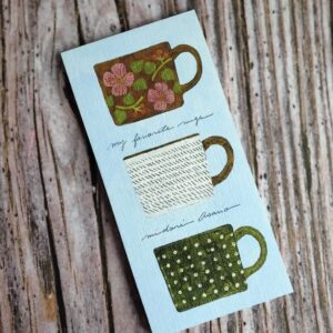 Cozyca – Midori Asano – My Favorite Mugs – Letter Paper