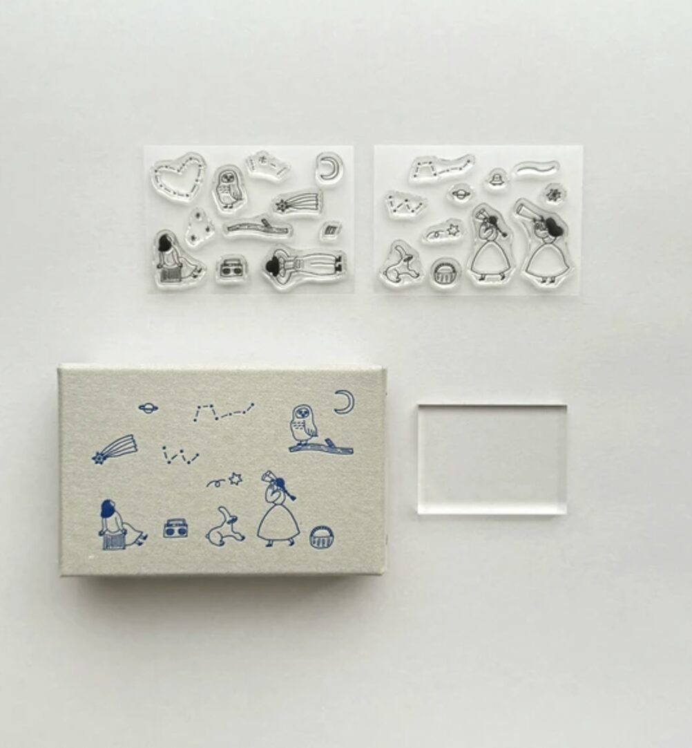 Mizushima x Necktie - Searching for Stars - JIZAI Stamp Set Box