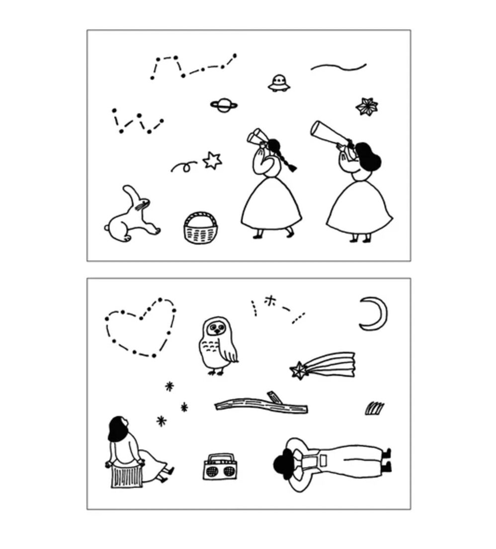 Mizushima x Necktie - Searching for Stars - JIZAI Stamp Set Box