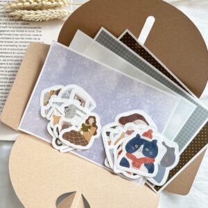 Yuka Butter - Winter Washi Special Edition 2024 - Washi Sticker Pack