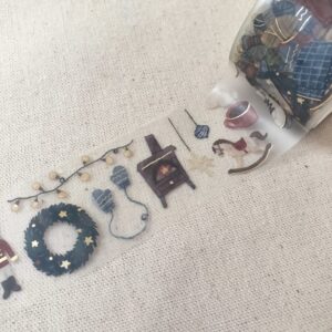 Hokkori Life - Fuyukomono - Winter Objects - Clear Tape