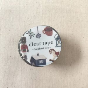 Hokkori Life – Fuyukomono – Winter Objects – Clear Tape