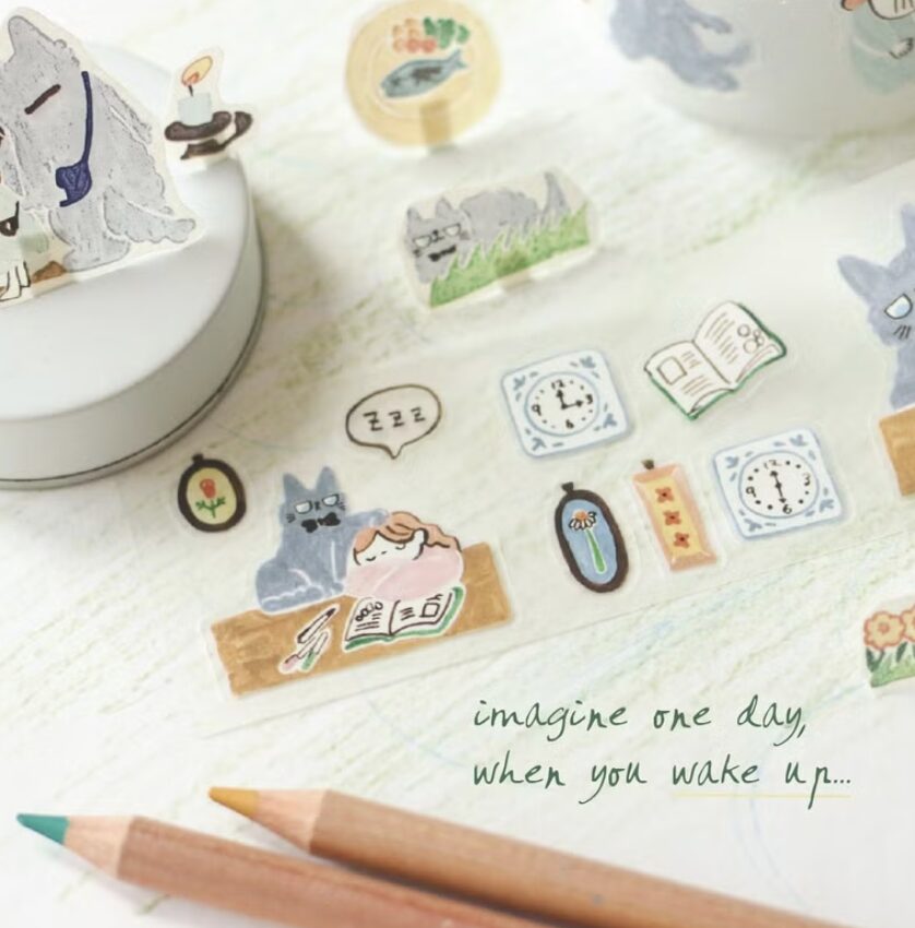 TeaYouShop - Neko Boyfriend - PET Tape Stickers