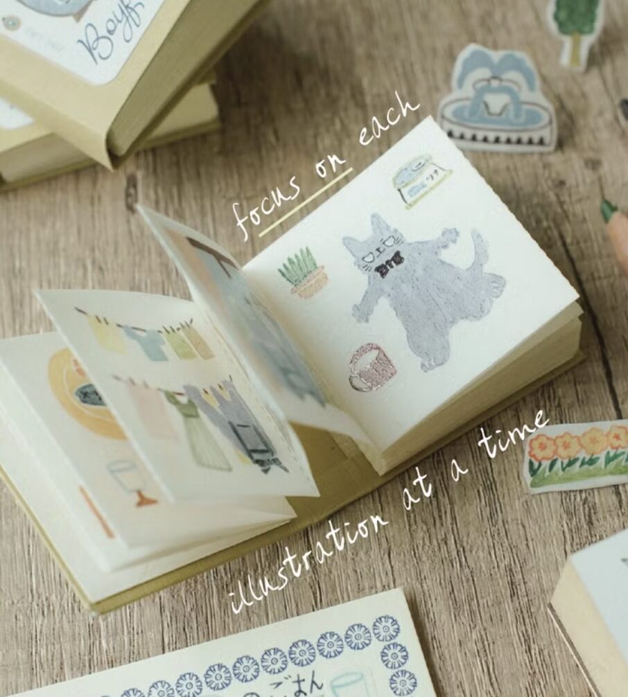 TeaYouShop - Neko Boyfriend - Kiss-cut Sticker Book