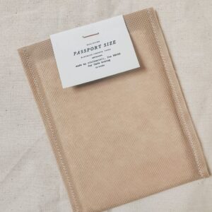 Cafe Analog X Cikitacikii – Assorted Neutral – Handmade Journal – Passport Size