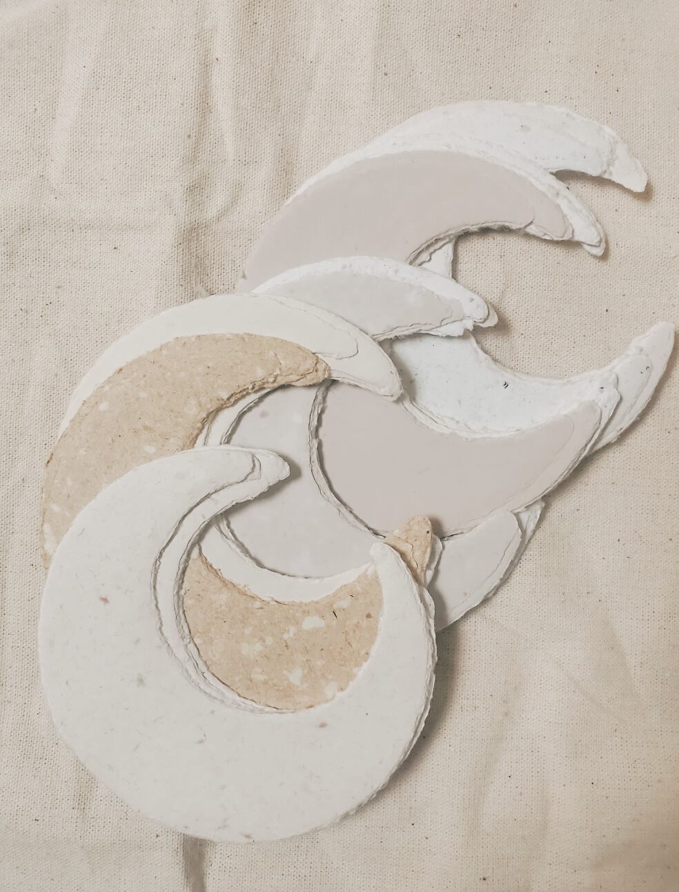 Cafe Analog x Cikitacikii - Assorted Neutral MOON - Handmade Paper Bundle
