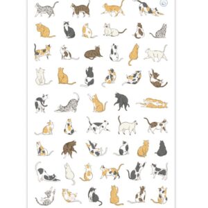 Modaizhi - Cat Species Encyclopedia - Print on Stickers