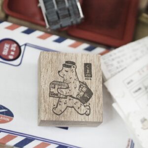 Blackmilk Project – Kuma Post Bear – DELIVERY – Stamp