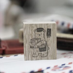 Blackmilk Project – Kuma Post Bear – PACKAGE – Stamp