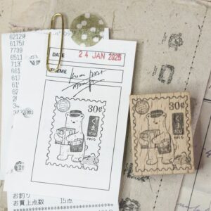 Blackmilk Project – POSTAL Stamp Bear – Package – Stamp
